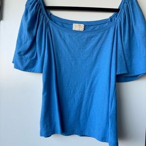 Nation T-shirt size medium blue